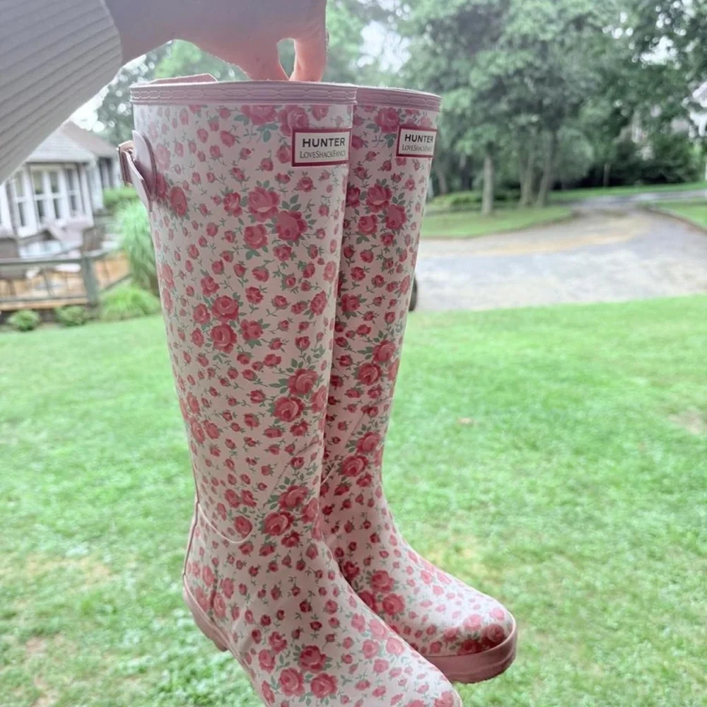 LoveShackFancy Women's Pink Boots